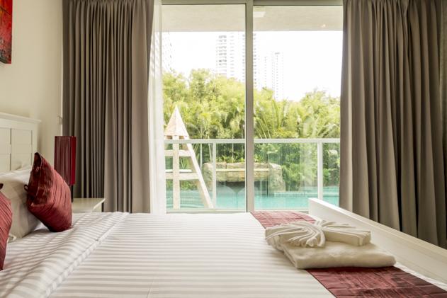 Club Royal condo Pattaya bedroom view Club Royal condo Pattaya bedroom view